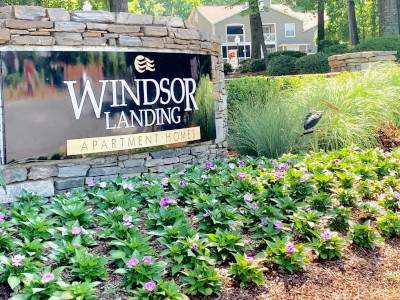 Entrance to Windsor Apartments